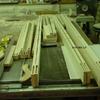 Stock cut to size and mortises cut