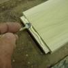 Gluing up tenon for assembly